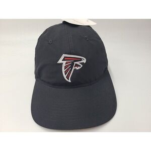 Atlanta Falcons Trimark Adjustable Hat Cap Polyester Men NFL Logo Football Black